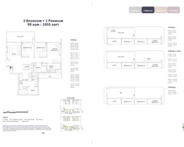 OLA EC Floor Plan - 3 Bedroom B5