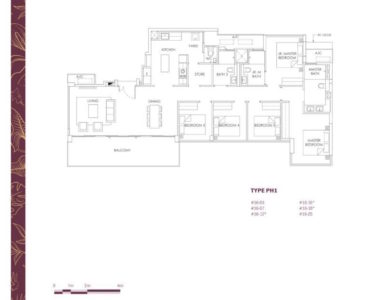 OLA EC Floor Plan - 5 Bedroom PH1